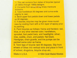 HO 1/87 Scale Gold Medal Models Kit #87-10 Bicycles and Bike Rack