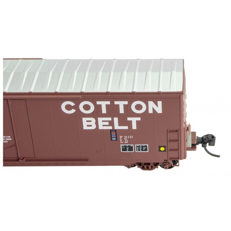 N Micro-Trains MTL 18100291 SSW Cotton Belt 50&#39; Hydra-Cushion Box Car #56423