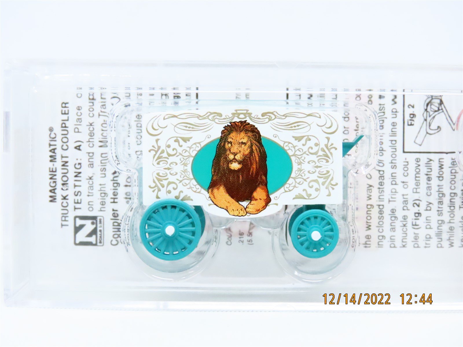 N Scale Micro-Trains MTL 47000049 RBBX Circus Wagon & Lion Cage Set 2-Pack