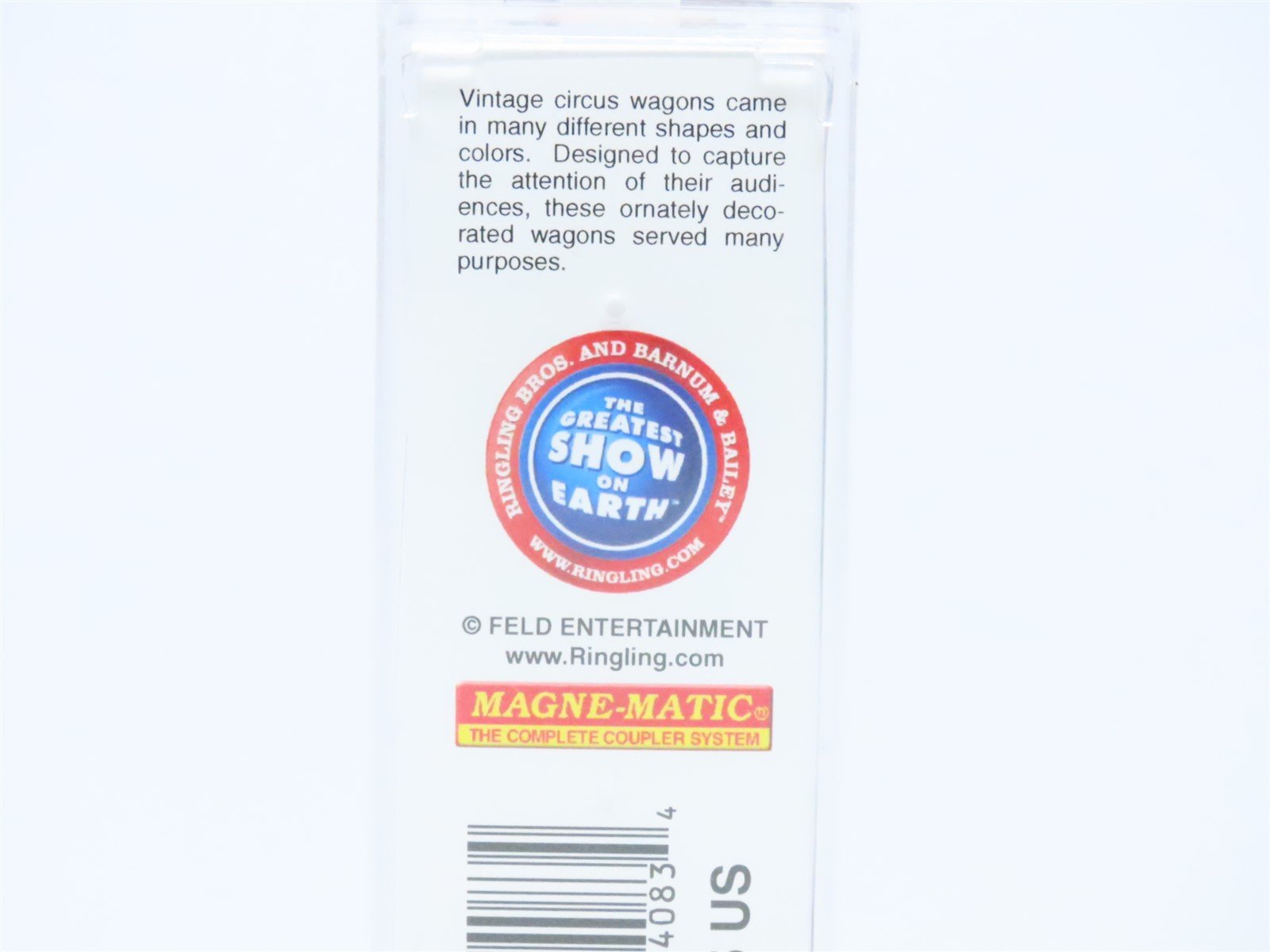 N Micro-Trains MTL 47000069 Ringling Bros & Barnum & Bailey Wagon Set 2Pk