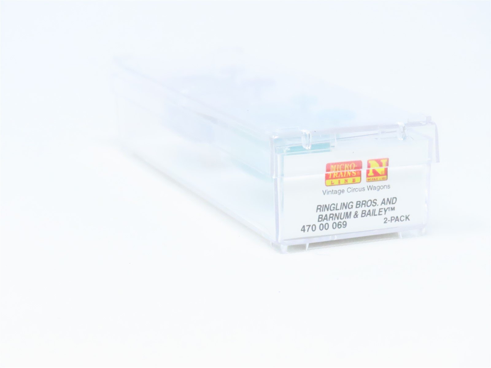 N Micro-Trains MTL 47000069 Ringling Bros & Barnum & Bailey Wagon Set 2Pk