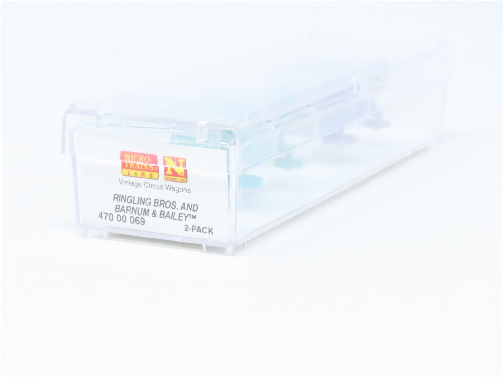 N Micro-Trains MTL 47000069 Ringling Bros & Barnum & Bailey Wagon Set 2Pk