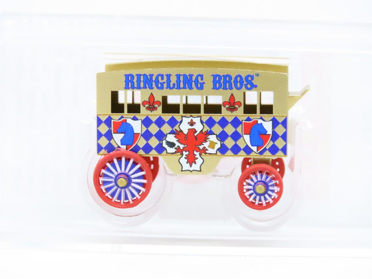 N Micro-Trains MTL 47000139 Ringling Bros &amp; Barnum &amp; Bailey Wagon Set 2Pk