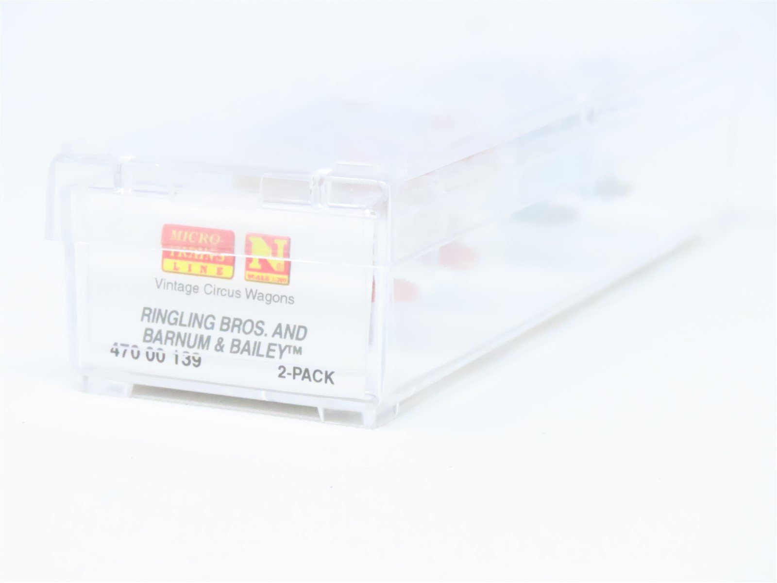 N Micro-Trains MTL 47000139 Ringling Bros & Barnum & Bailey Wagon Set 2Pk