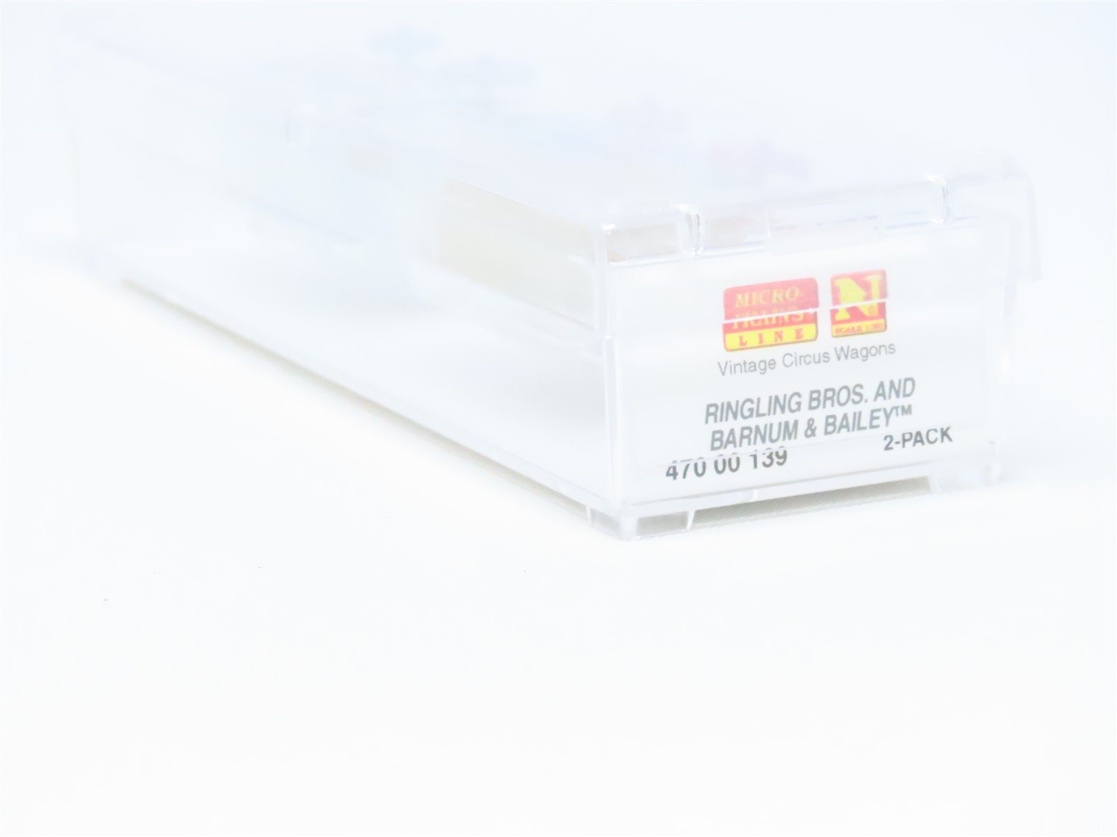N Micro-Trains MTL 47000139 Ringling Bros & Barnum & Bailey Wagon Set 2Pk