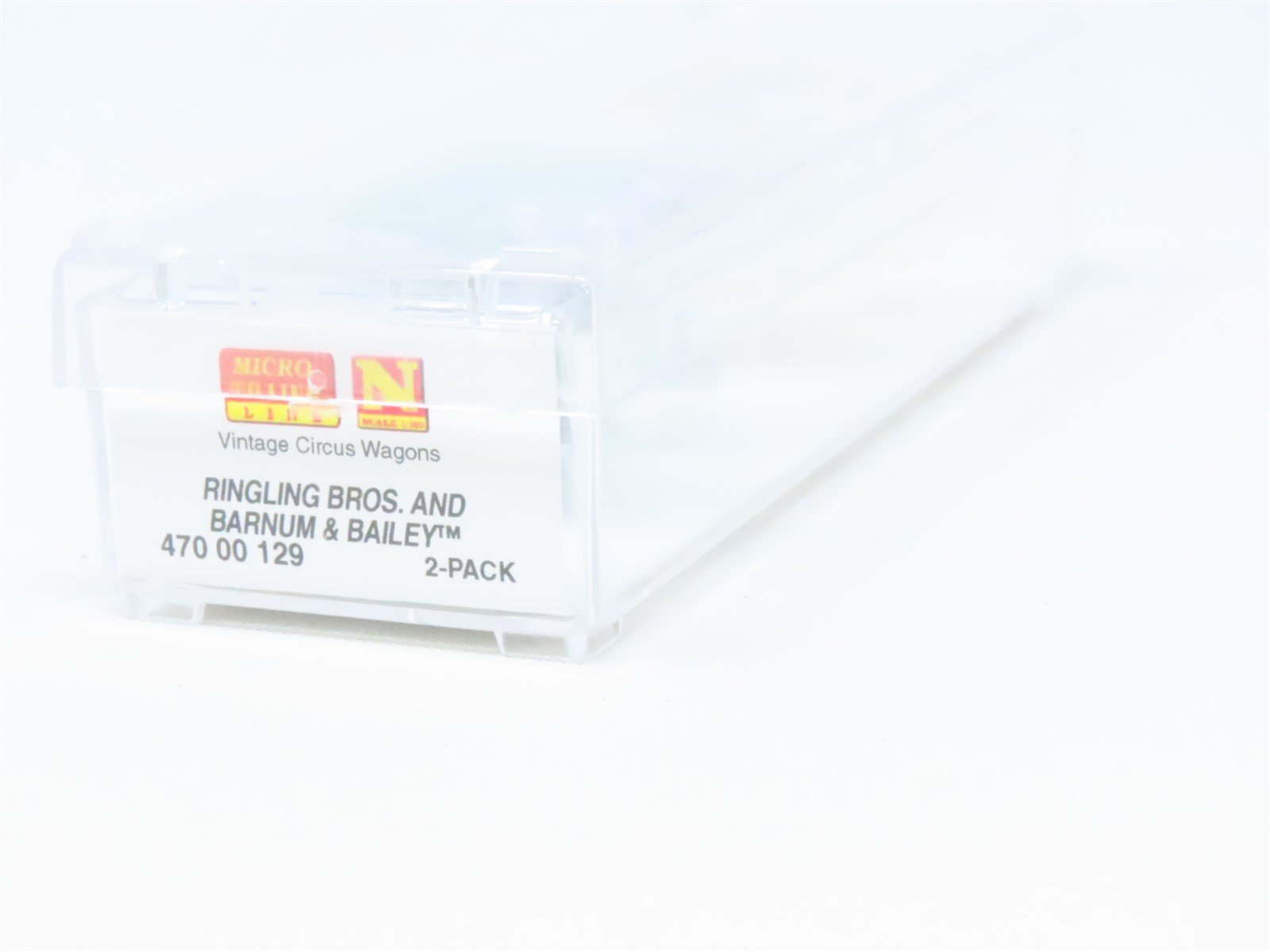 N Micro-Trains MTL 47000129 Ringling Bros & Barnum & Bailey Wagon Set 2Pk