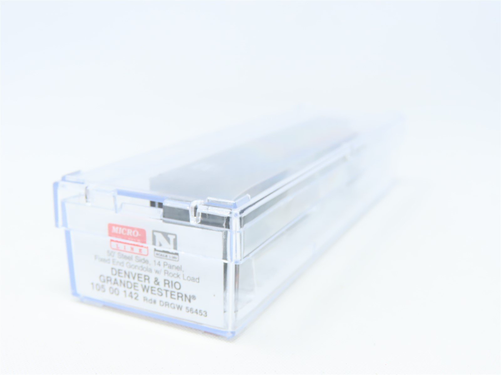 N Scale Micro-Trains MTL 10500142 D&RGW Rio Grande 50' Gondola #56453 w/Load