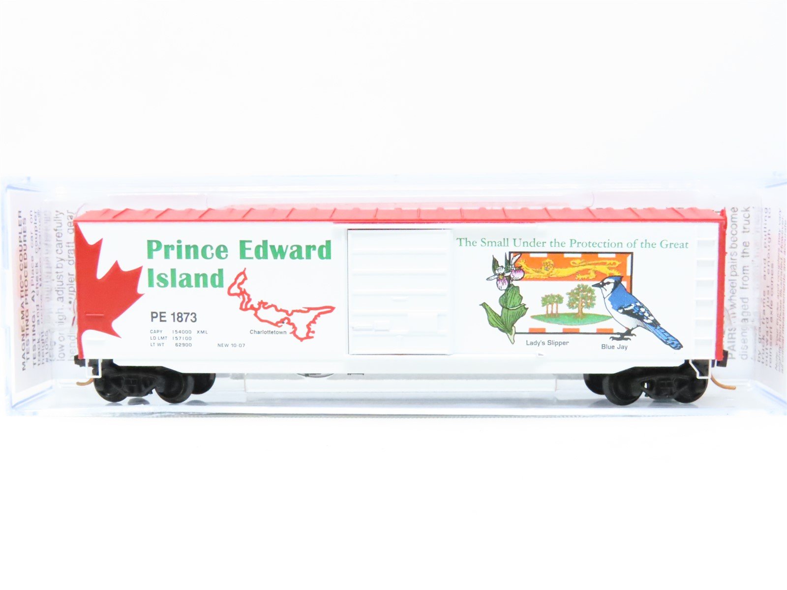 N Micro-Trains MTL 07700159 PE Prince Edward Island Provincial Box Car #1873