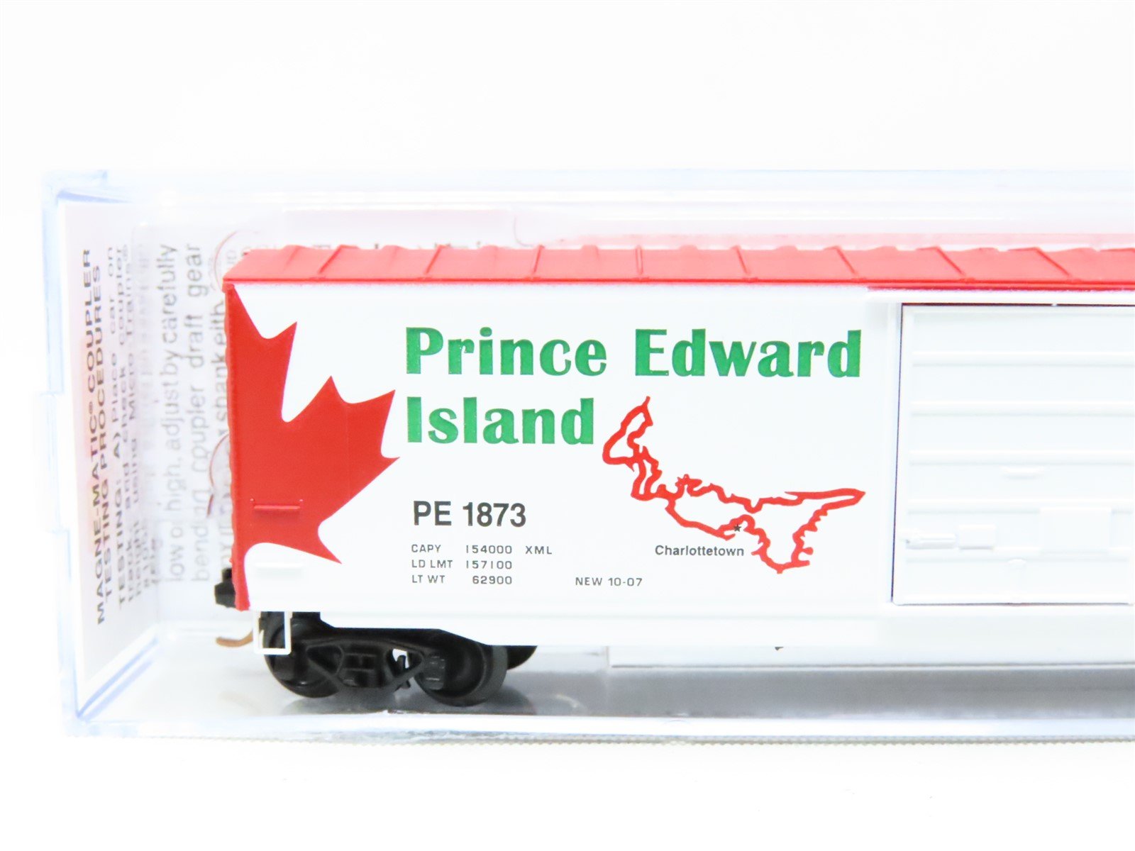 N Micro-Trains MTL 07700159 PE Prince Edward Island Provincial Box Car #1873