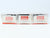N Micro-Trains MTL #47242 ATSF System Map w/ Train Slogans 40' Reefer 3-Pack