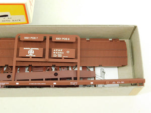 HO Scale Accurail Kit 9301 ATSF Santa Fe Tri-Level Auto Rack #84361