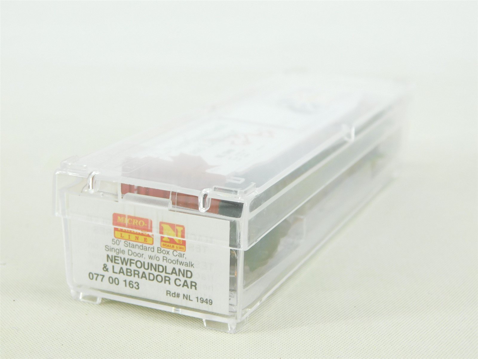 N Scale Micro-Trains MTL 07700163 NL Newfoundland & Labrador 50' Box Car #1949