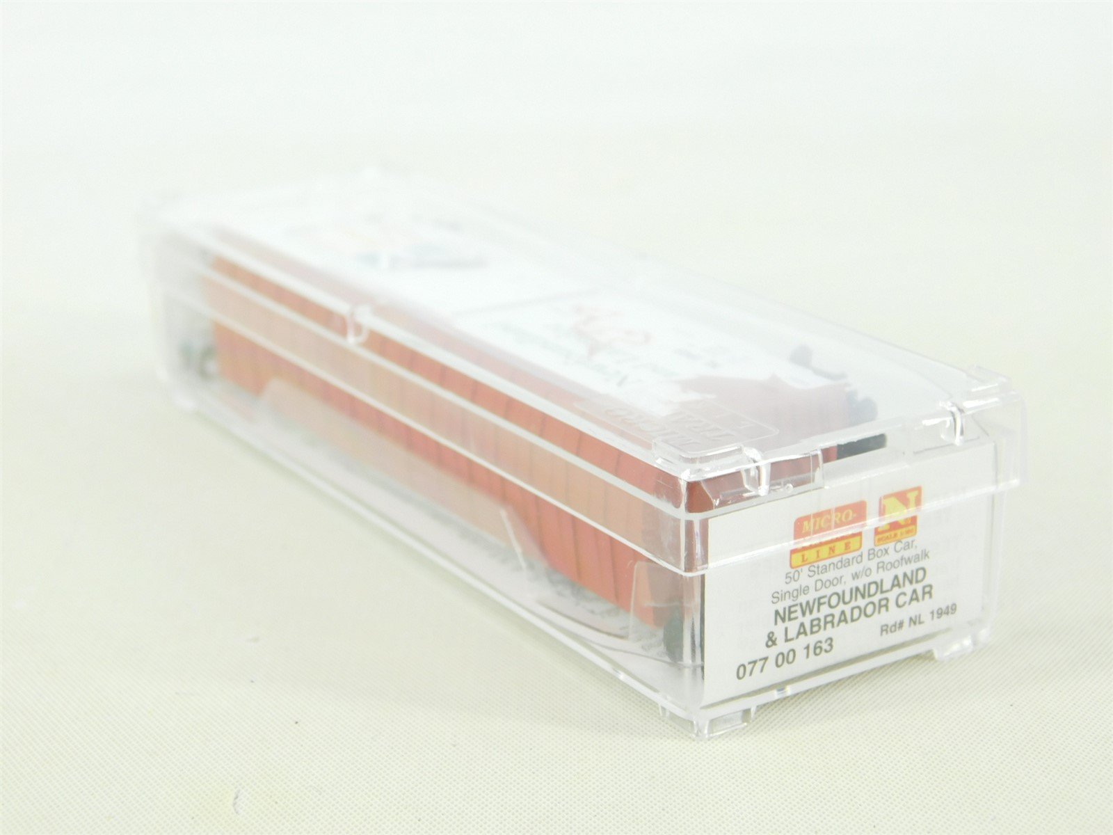 N Scale Micro-Trains MTL 07700163 NL Newfoundland & Labrador 50' Box Car #1949