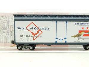 N Micro-Trains MTL NSC Special Run 4-03 DC District Of Columbia Box Car #1800