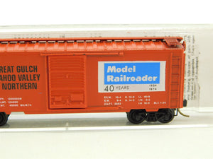 N Scale Micro-Trains MTL Kadee Special Run GGYV&N Gulch Route Box Car #1140N37