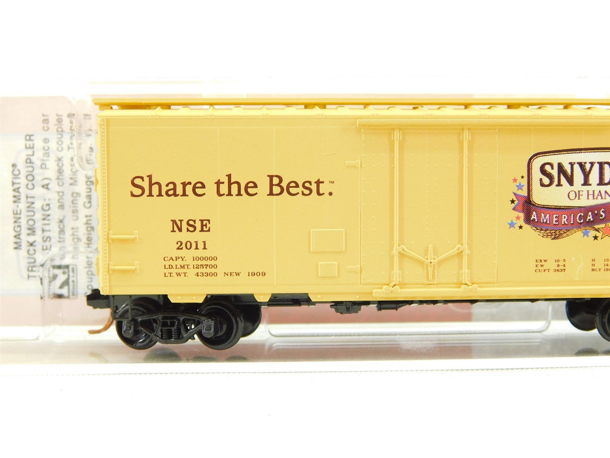 N Micro-Trains MTL NSE Special Run 11-82 &quot;Snyder&#39;s Of Hanover&quot; Box Car #2011