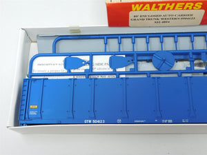 HO Scale Walthers Kit #932-4804 GTW Grand Trunk Western 89' Auto Carrier #504123
