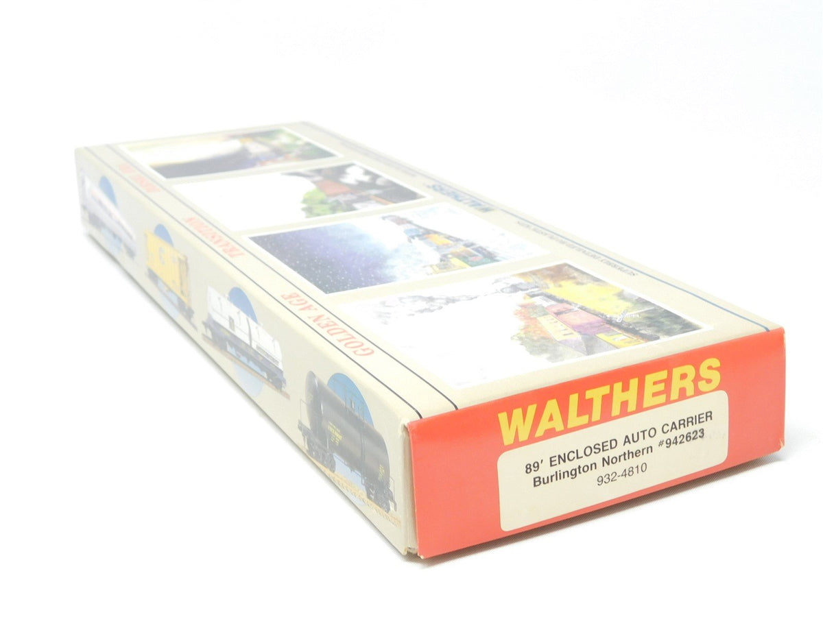 HO Walthers Kit #932-4810 BN TTGX Burlington Northern 89&#39; Auto Carrier #942623