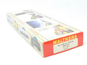 HO Scale Walthers Kit #932-3931 TTX Transportation 5-Unit Spine Car #79876