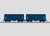 HO Marklin 47210 SNCB Belgian Tarp Covered Coil Transporter Cars 2-Car Set