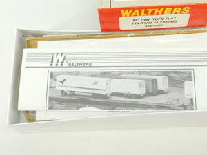 HO Scale Walthers Kit #932-4952 KTTX TTX Transportation 89' Flat Car #930363