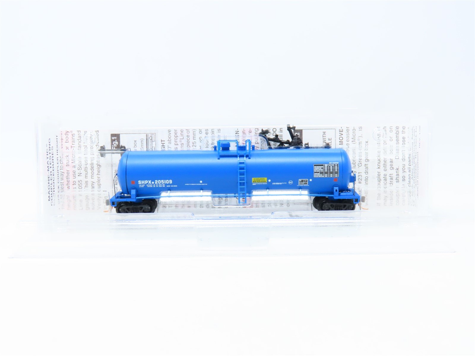 N Scale Micro-Trains MTL 110080 SHPX Shipper Car Company 56' Tank Car #205109