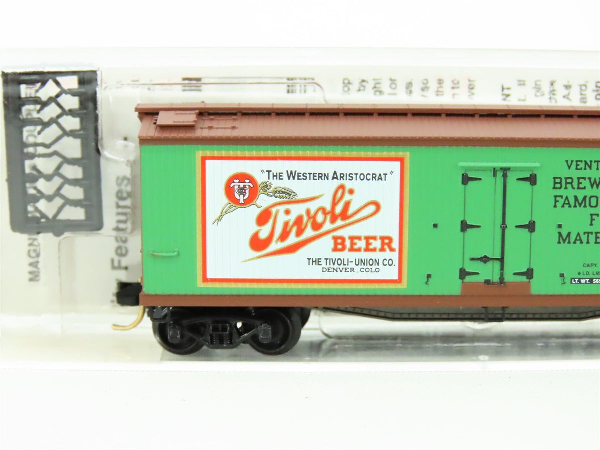 N Scale Micro-Trains MTL 49440 TUX Tivoli Beer Northern 40&#39; Wood Reefer #5100