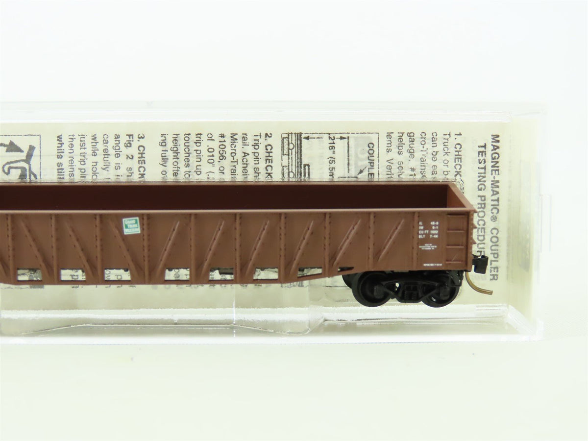 N Scale Micro-Trains MTL 63010 GTW Grand Trunk Western 50&#39; Gondola #145457