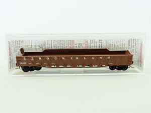 N Scale Micro-Trains MTL 62040 R.I Rock Island 50' Steel Gondola #1197