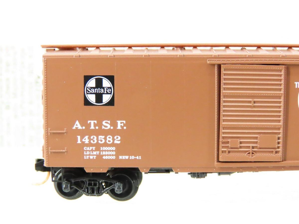 N Scale Micro-Trains MTL 20060 ATSF &quot;The Grand Canyon Line&quot; 40&#39; Box Car #143582