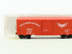 N Scale Micro-Trains MTL 24240 GM&O Gulf, Mobile & Ohio 40' Box Car #21583