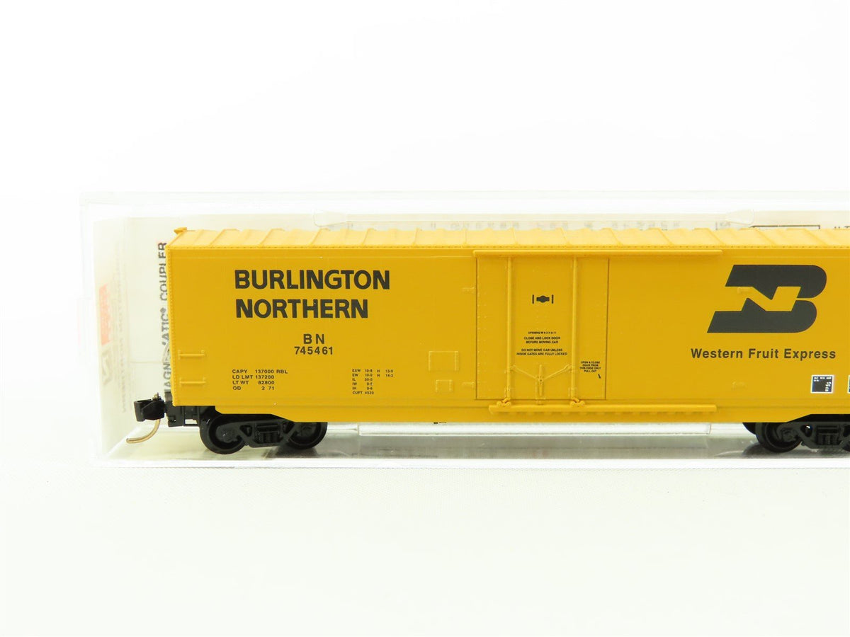 N Scale Micro-Trains MTL 38160 BN Burlington Northern 50&#39; Box Car #745461
