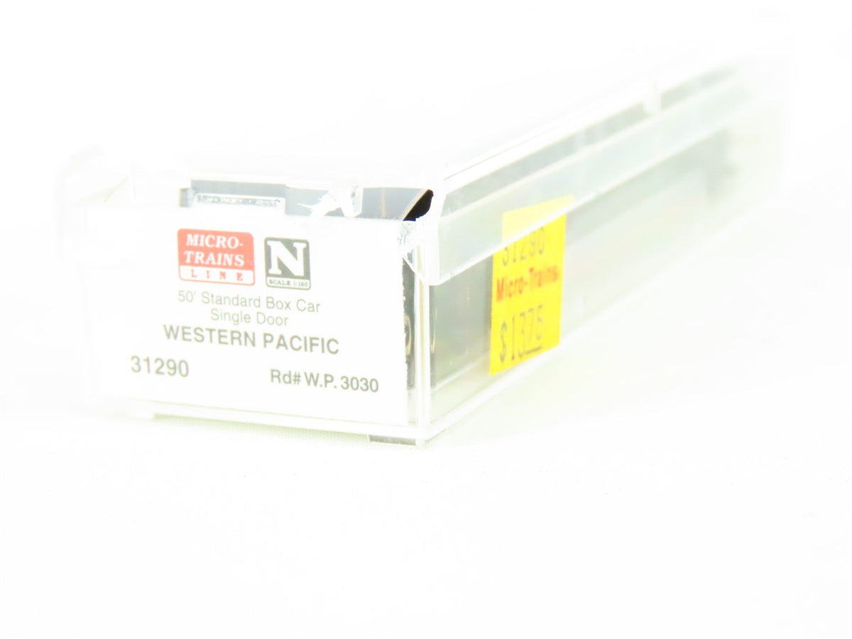 N Scale Micro-Trains MTL 31290 WP Western Pacific &quot;Feather&quot; 50&#39; Box Car #3030
