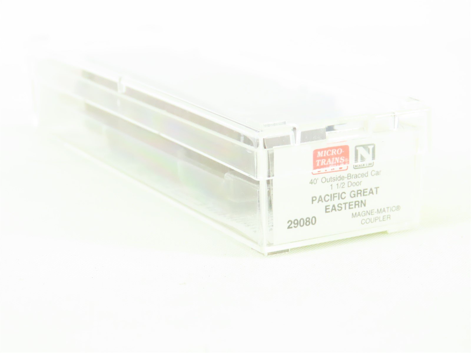 N Scale Micro-Trains MTL 29080 PGE Pacific Great Northern 40' Box Car #4101