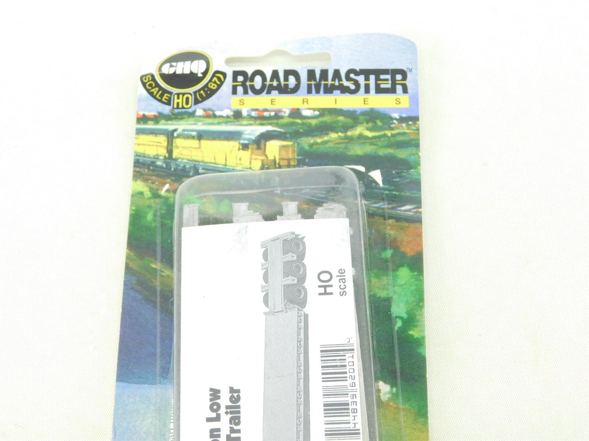 HO Scale GHQ Roadmaster Series Kit #62-001 50-Ton Low Boy Trailer
