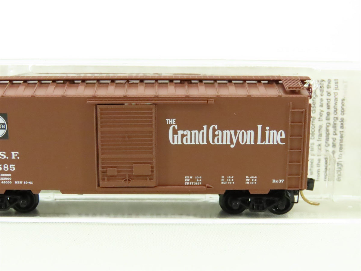 N Scale Micro-Trains MTL 20060 ATSF &quot;The Grand Canyon Line&quot; 40&#39; Box Car #143585