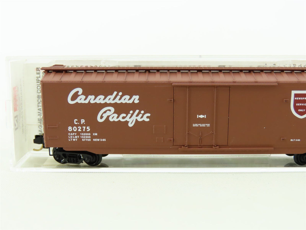 N Scale Micro-Trains MTL 32170 CP Canadian Pacific 50&#39; Steel Box Car #80275
