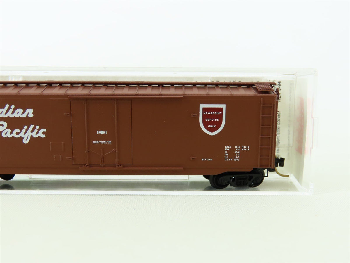 N Scale Micro-Trains MTL 32170 CP Canadian Pacific 50&#39; Plug Door Box Car #80275