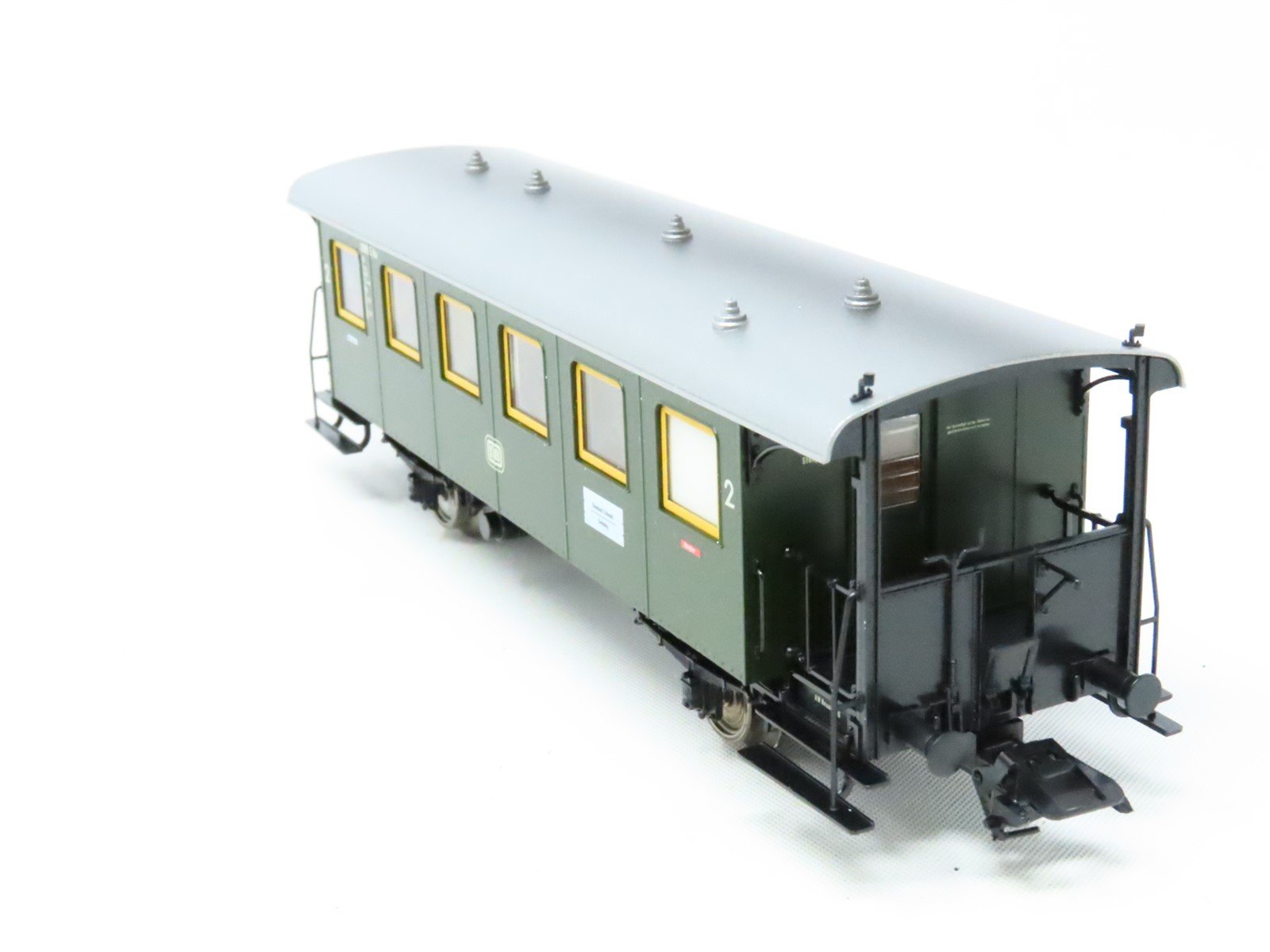HO Marklin #43020 DB Deutsche Bahn 2nd Class Coach Passenger Era III #09855