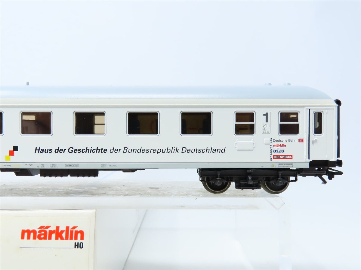 HO Scale Marklin #43841 DB 50 Years of German History Exhibition Passenger Car
