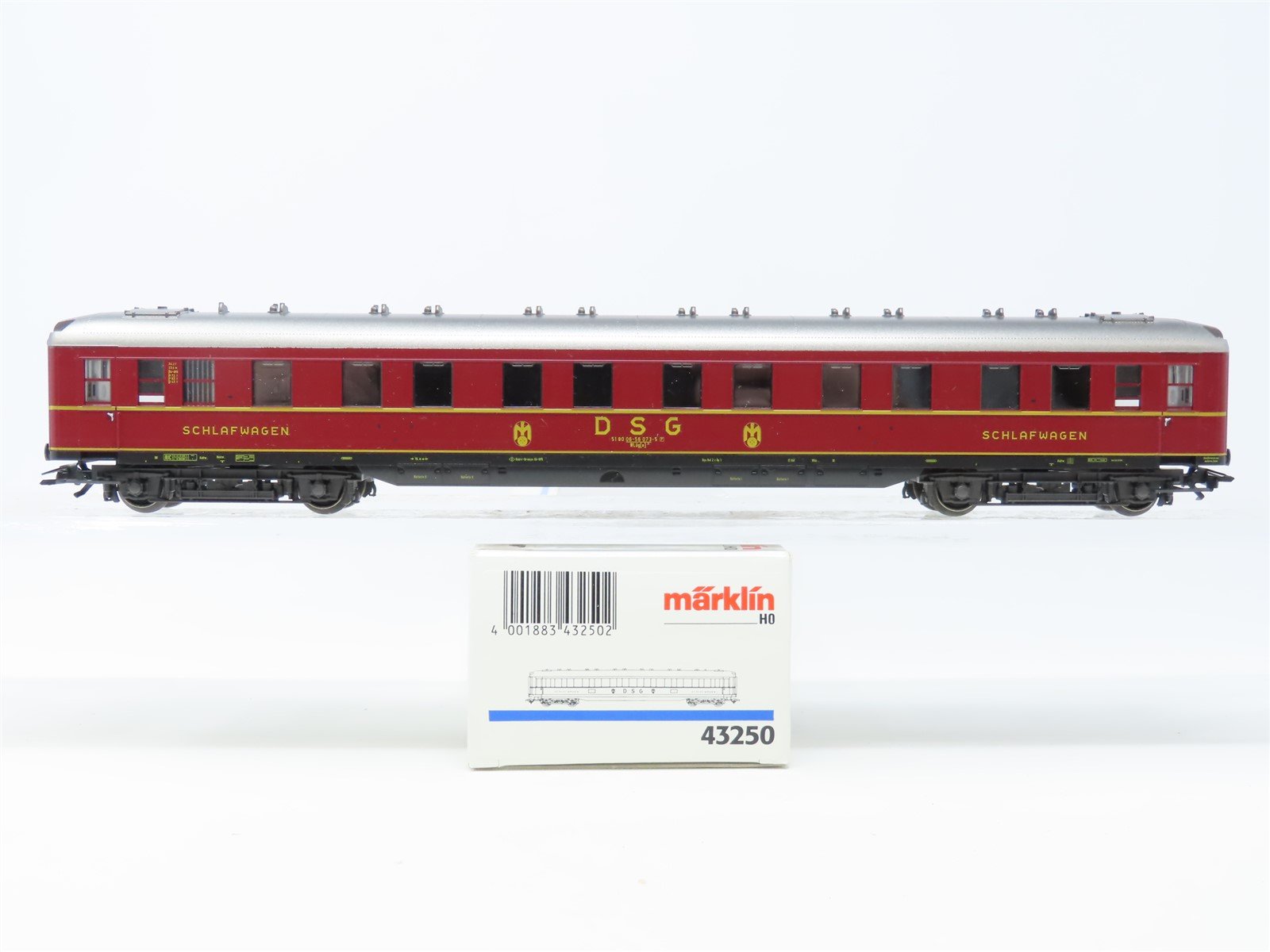 HO Scale Marklin #43250 DRG German State Railroad Combine Passenger Era IV