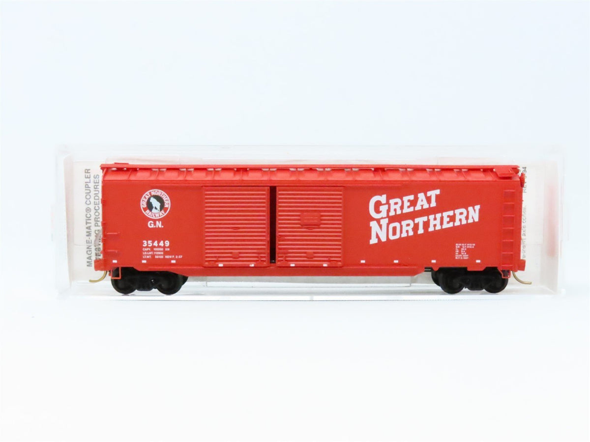 N Scale Micro-Trains MTL 78020 GN Great Northern 50&#39; Double Door Box Car #35449