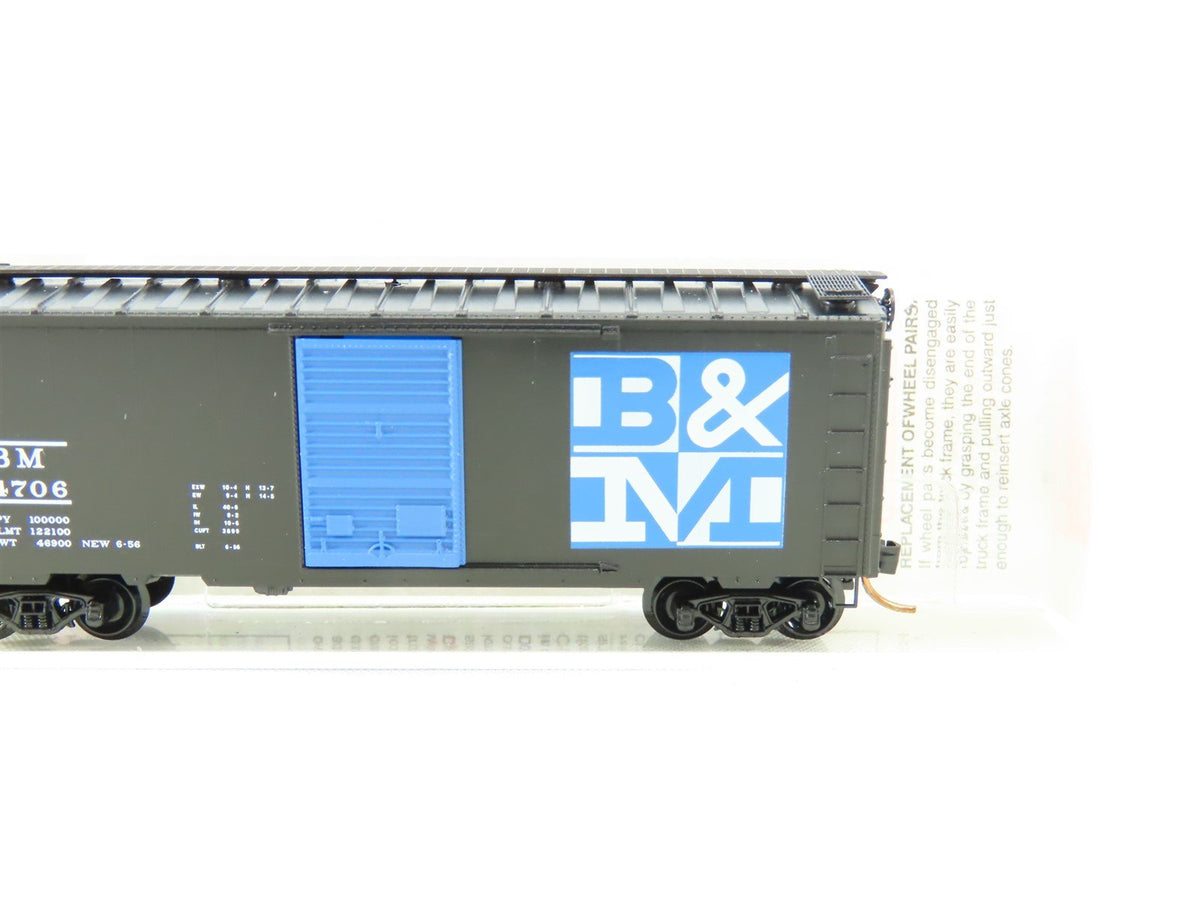 N Scale Micro-Trains MTL 20400 BM Boston &amp; Maine 40&#39; Box Car #74706