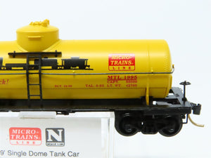 N Scale Micro-Trains MTL 65380 5th Anniversary Single Dome Tank Car #1995