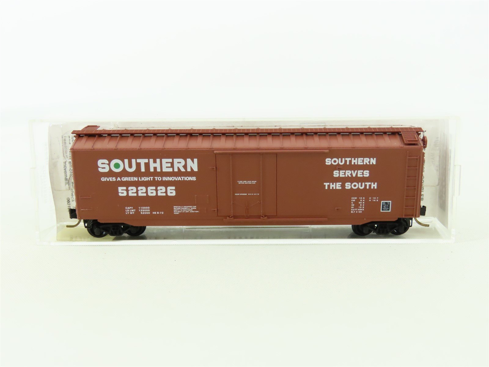 N Scale Micro-Trains MTL 32240 SOU Southern Railroad 50' Box Car #6522626