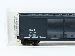 N Scale Micro-Trains MTL 78070 C&O Chesapeake & Ohio 50' Box Car #272189