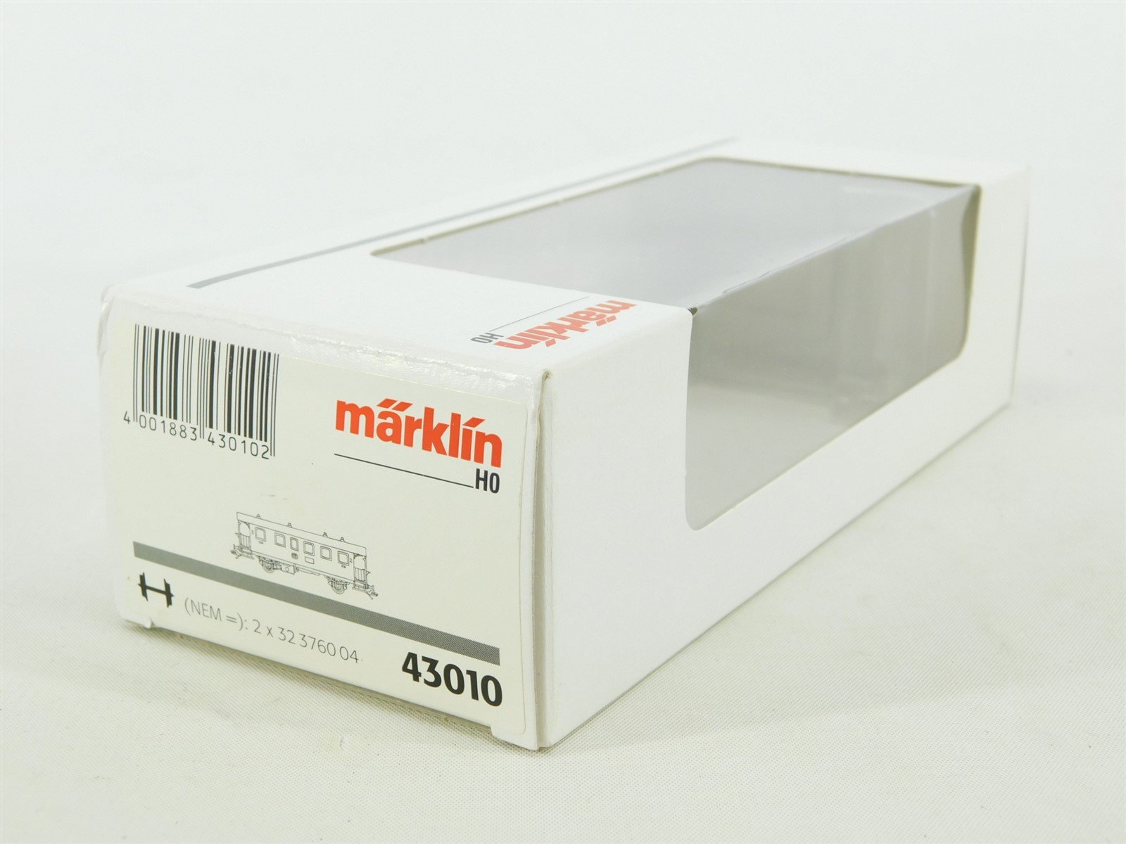 HO Scale Marklin 43010 DB German Federal 2nd Class Coach Passenger Car #09859