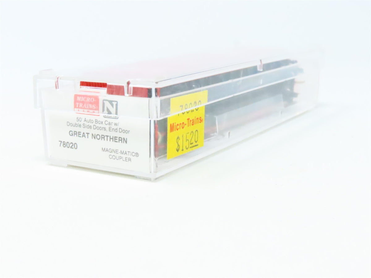 N Scale Micro-Trains MTL 78020 GN Great Northern 50&#39; Double Door Box Car #35449