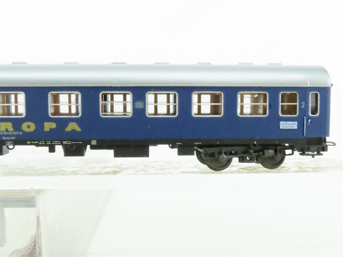 HO Scale Rowa DB German Federal &quot;Touropa&quot; 2nd Class Coach Passenger #507-6