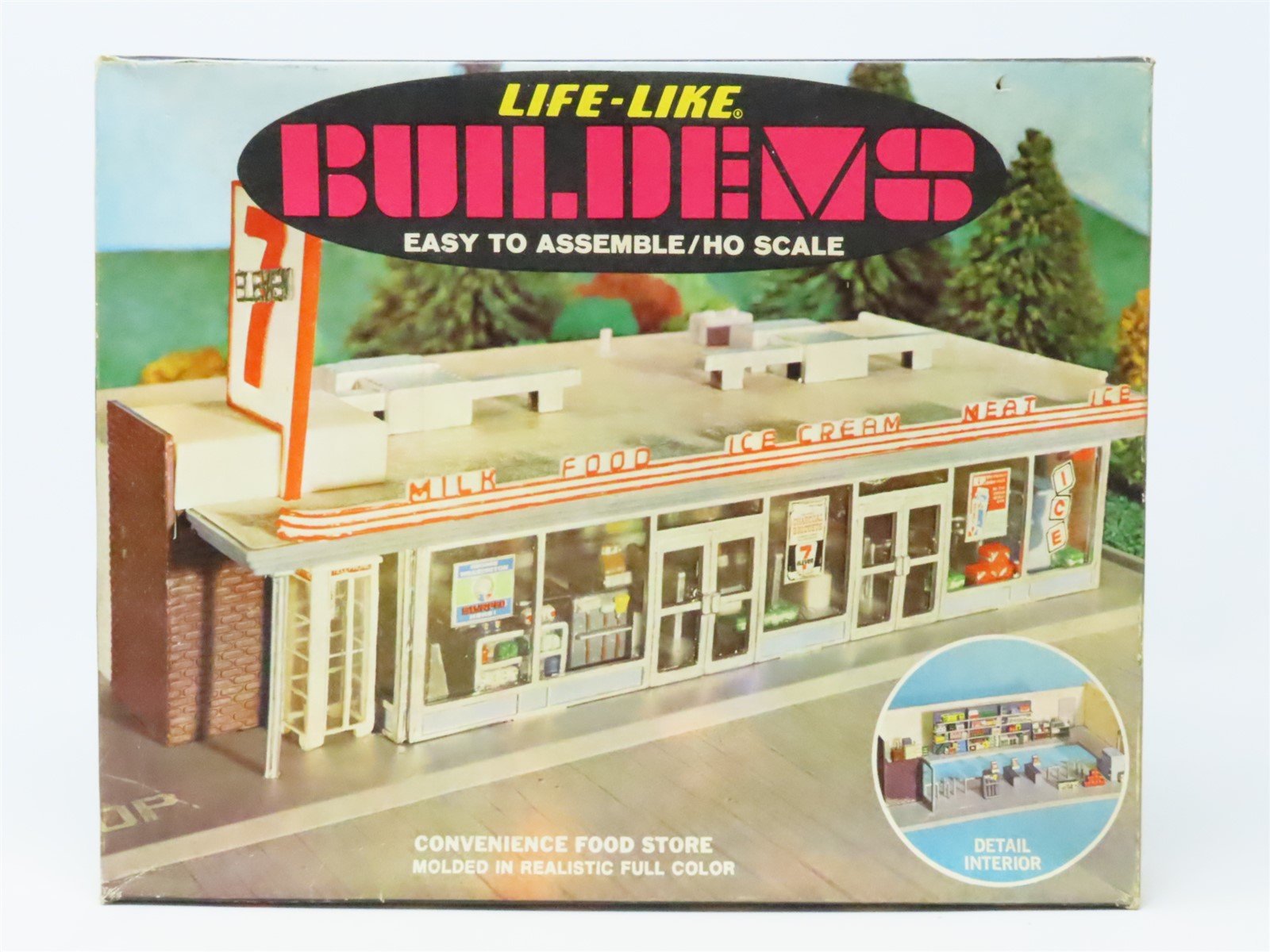 HO Scale Life-Like Buildems Kit #S-356K Convenience Food Store